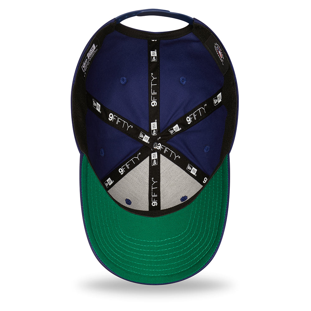 New Era 9FIFTY Stretch L.A. Dodgers Snapback Cap - MLB Team Colour - Königsblau