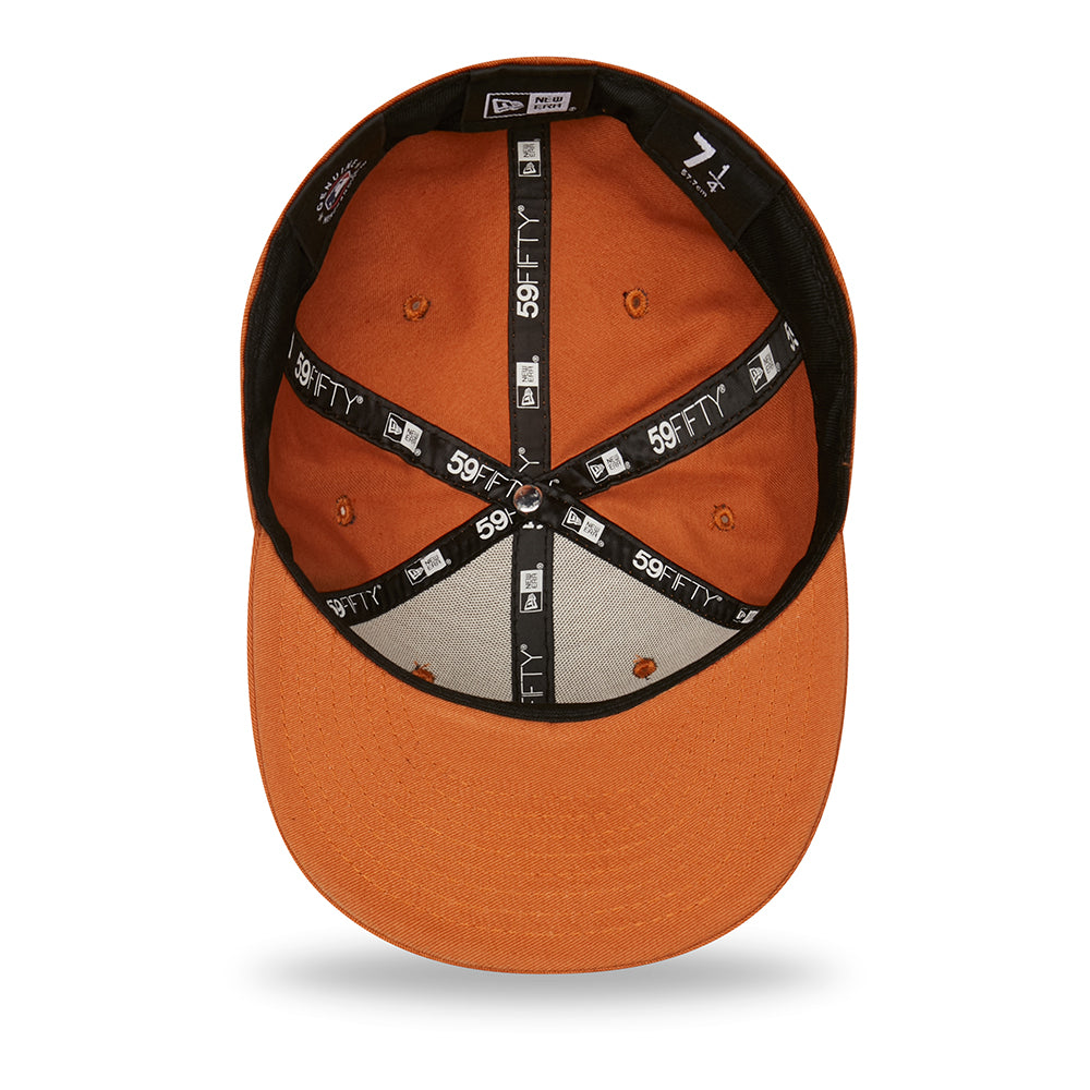 New Era 59FIFTY L.A. Dodgers Baseball Cap - MLB League Essential - Toffee-Marineblau