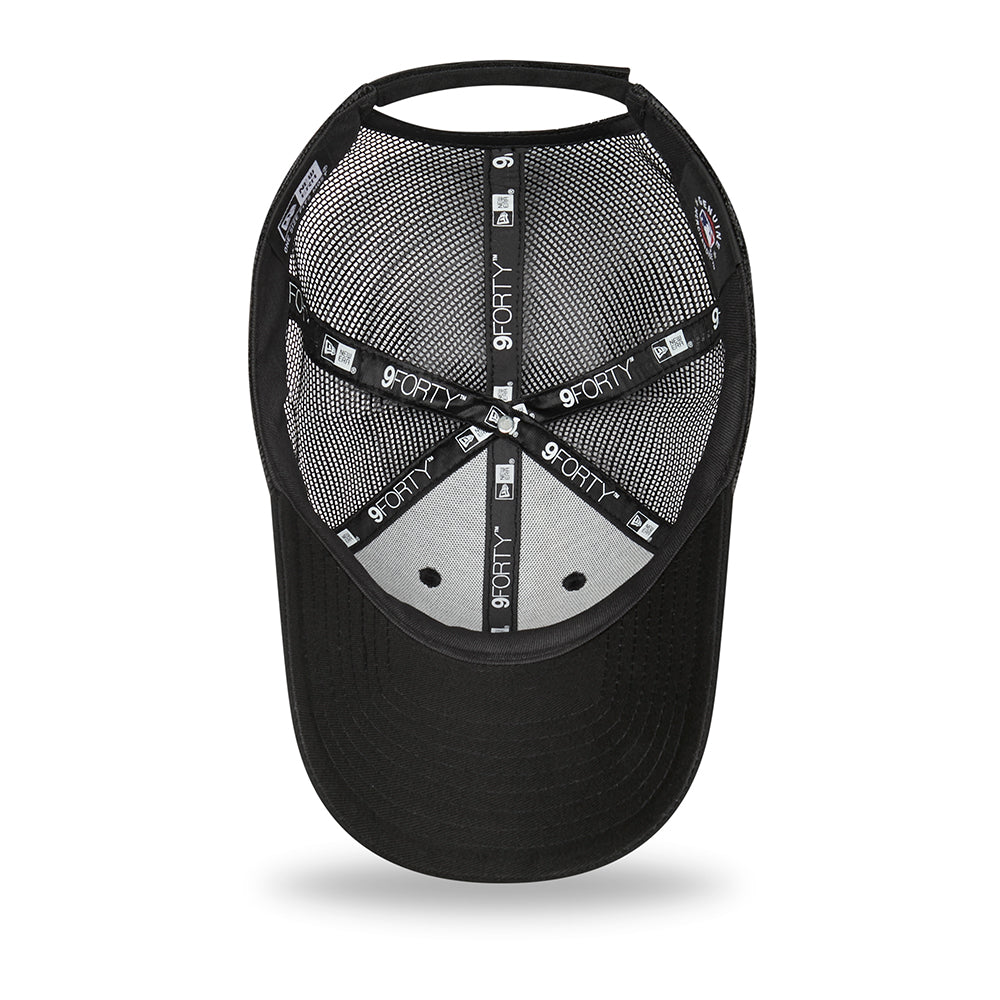 New Era 9FORTY L.A. Dodgers Trucker Cap - MLB Home Field - Schwarz