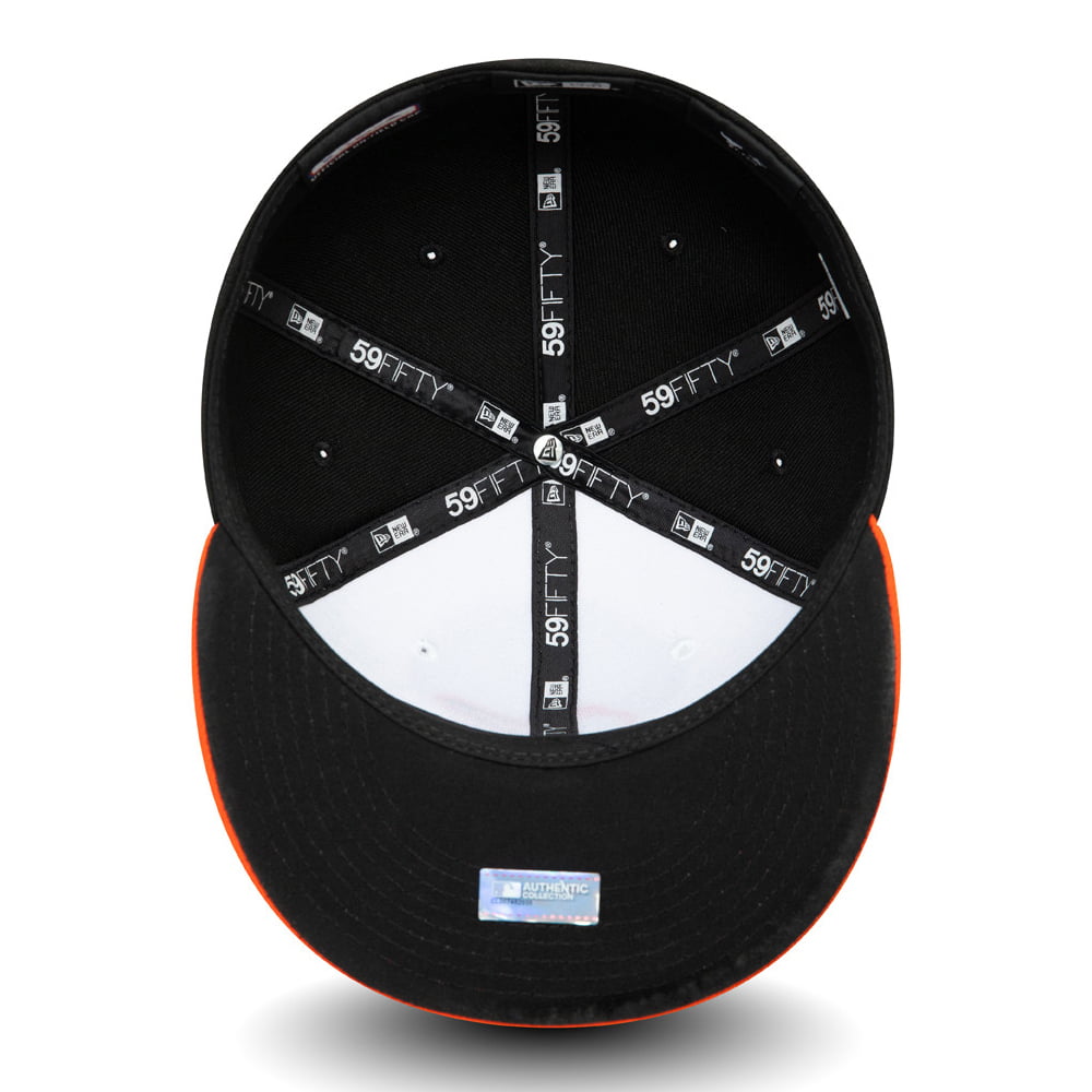 New Era 59FIFTY Baltimore Orioles Baseball Cap - MLB On Field AC Perf - Weiß-Orange