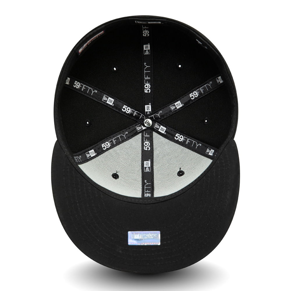 New Era 59FIFTY Colorado Rockies Baseball Cap - On Field - Game - Schwarz