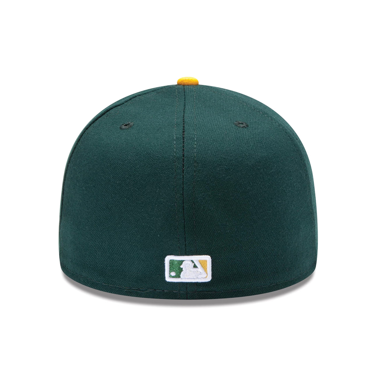 New Era 59FIFTY Oakland Athletics Baseball Cap - MLB On Field AC Perf - Grün-Gelb