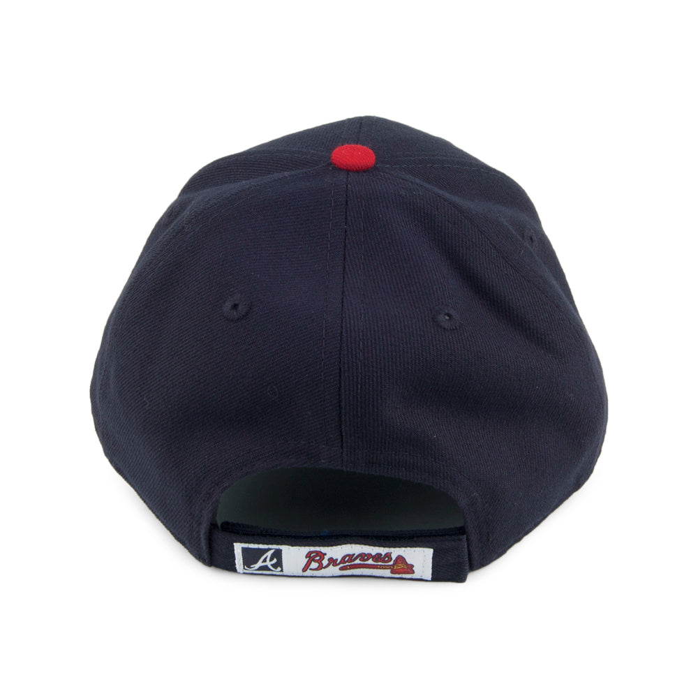 New Era 9FORTY Atlanta Braves Baseball Cap - League - Marineblau-Rot
