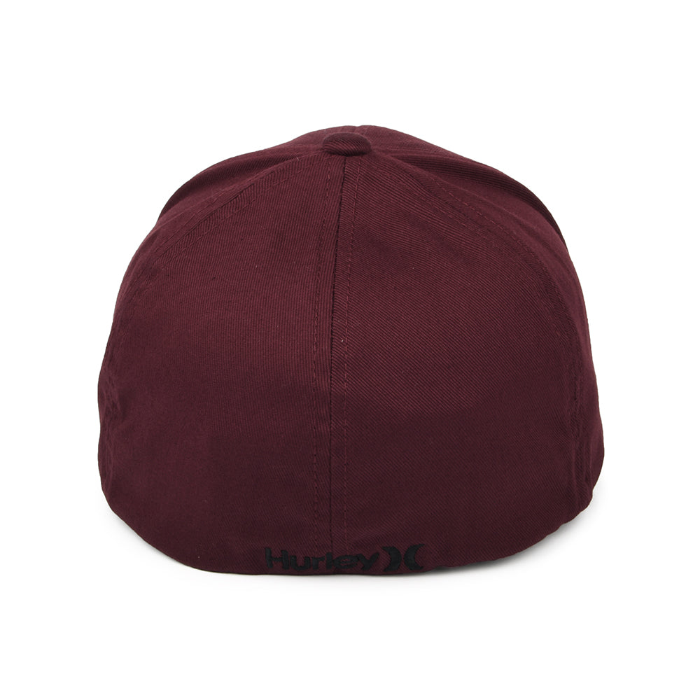 Hurley One & Only Flexfit Baseball Cap - Mahagoni