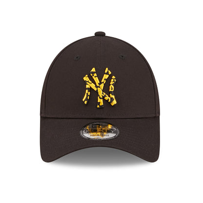 New Era 9FORTY New York Yankees Baseball Cap - MLB Seasonal Infill - Schwarz