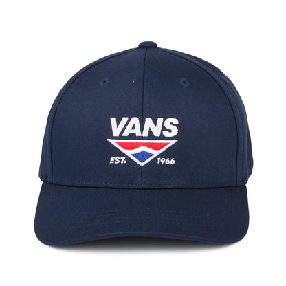 Vans Stilman Structured Jockey Baseball Cap - Marineblau
