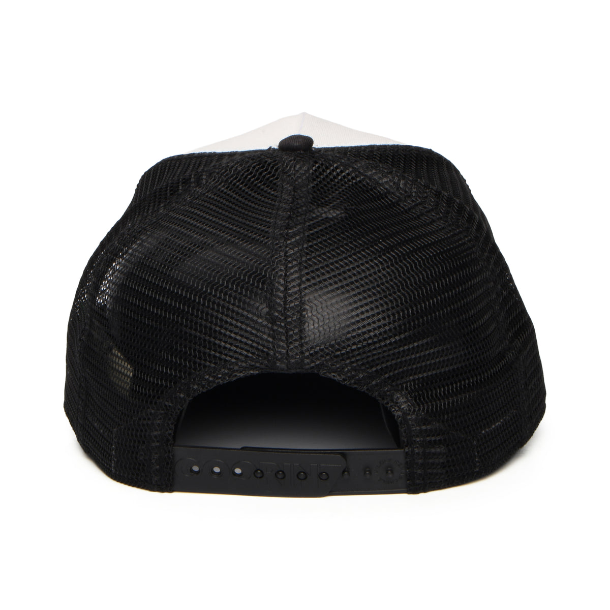 Goorin Cash Cow Trucker Cap - Weiß-Schwarz