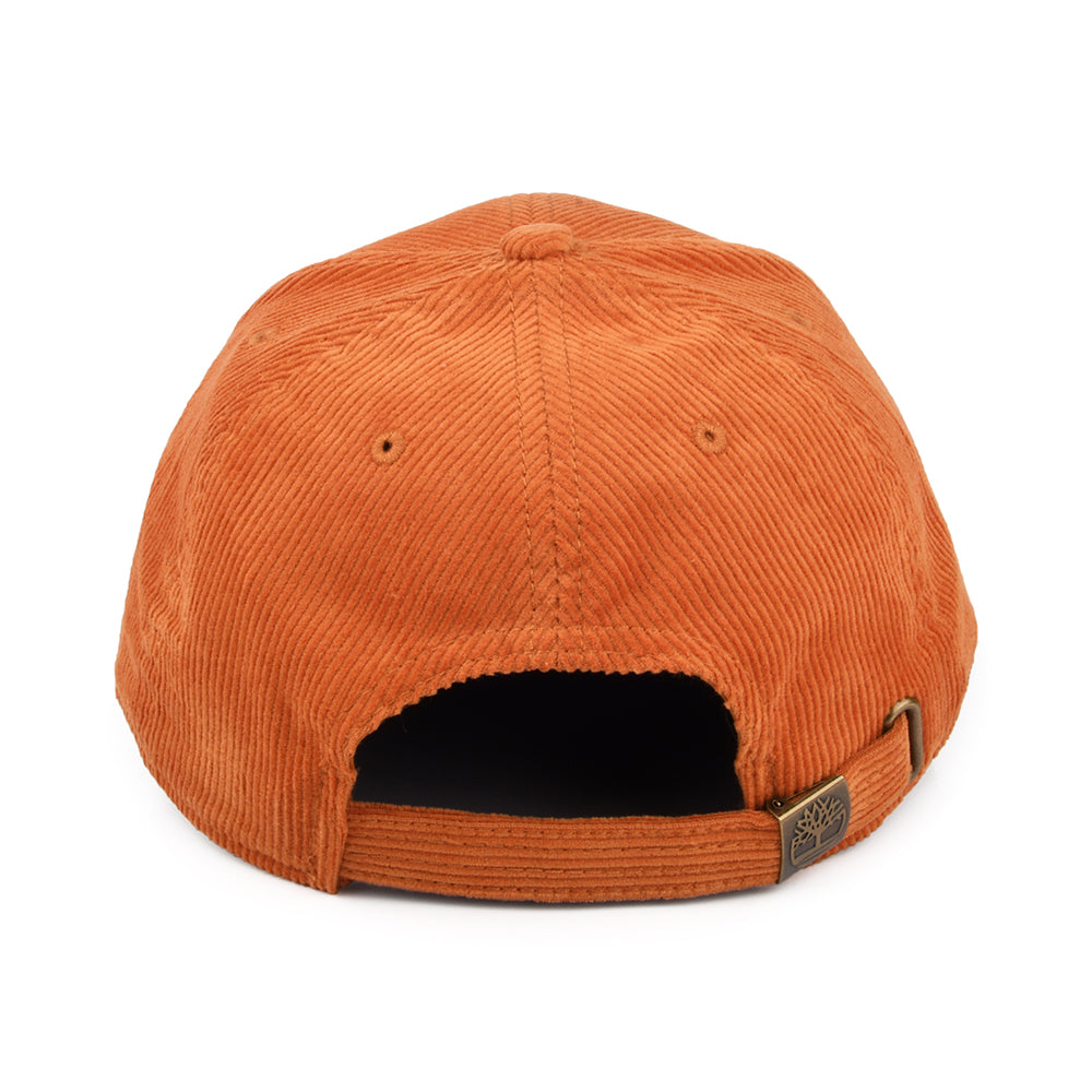 Timberland Logo Kord Baseball Cap - Rostrot
