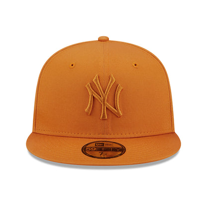 New Era 59FIFTY New York Yankees Baseball Cap - MLB League Essential II - Orange