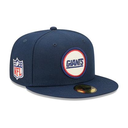 New Era 59FIFTY New York Giants Baseball Cap - NFL Sideline Historic - Blau