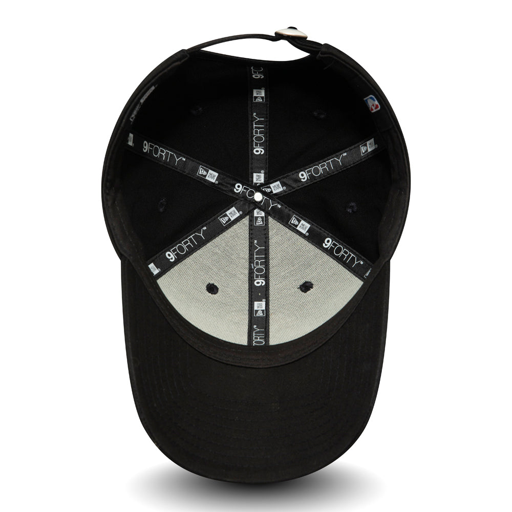 New Era 9FORTY L.A. Lakers Baseball Cap - NBA League Essential - Schwarz-Weiß