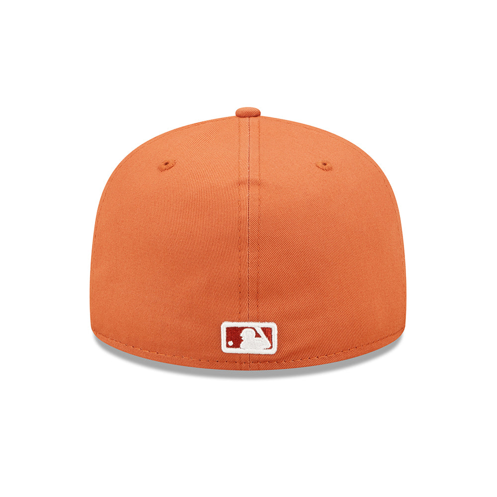 New Era 59FIFTY New York Yankees Baseball Cap - MLB Team Outline - Orange