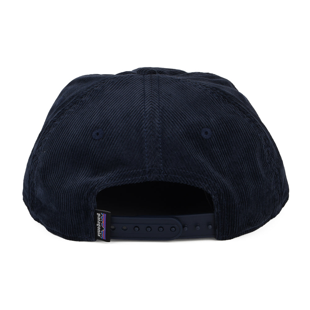 Patagonia Fitz Roy Icon Kord Snapback Cap - Marineblau