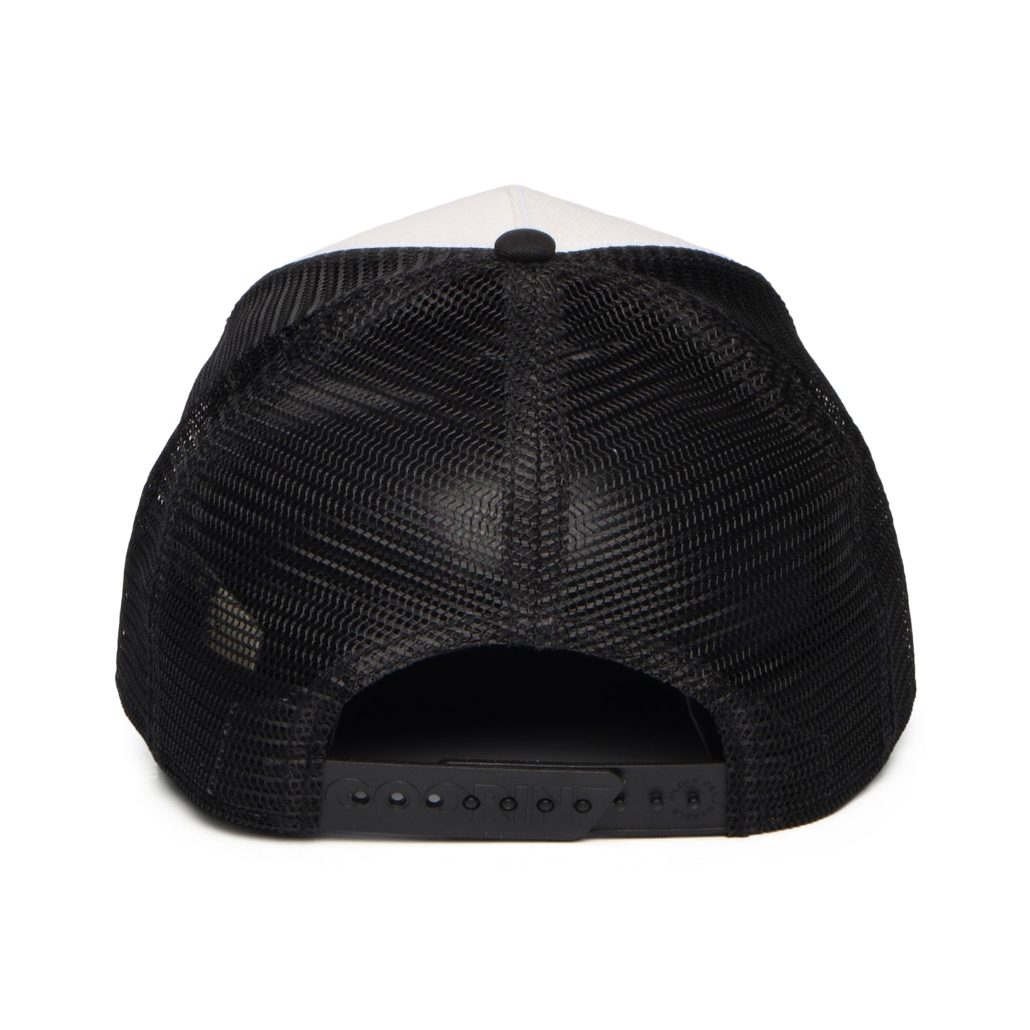 Goorin King Lion Trucker Cap - Weiß-Schwarz