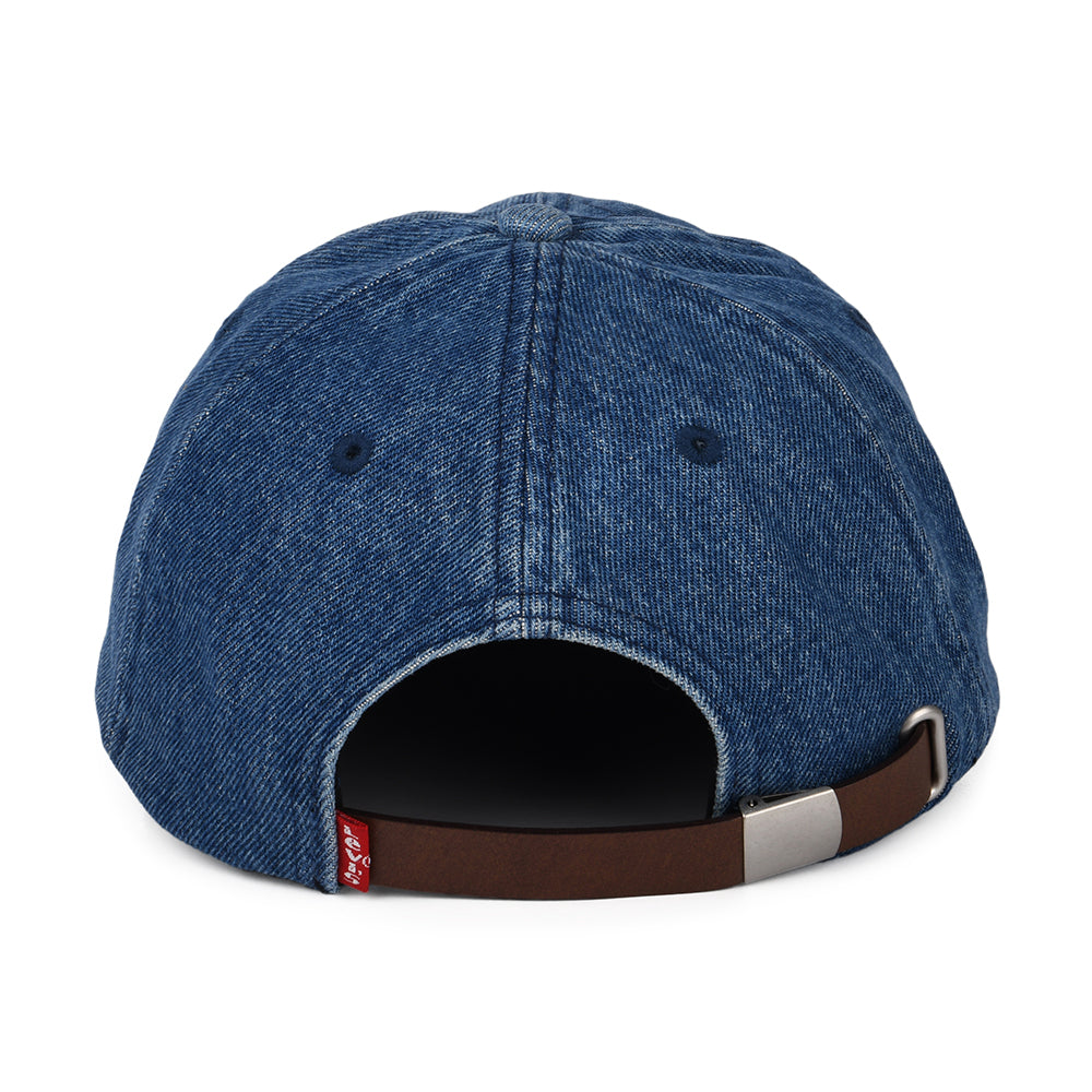 Levi's Essential Denim Baseball Cap - Blau