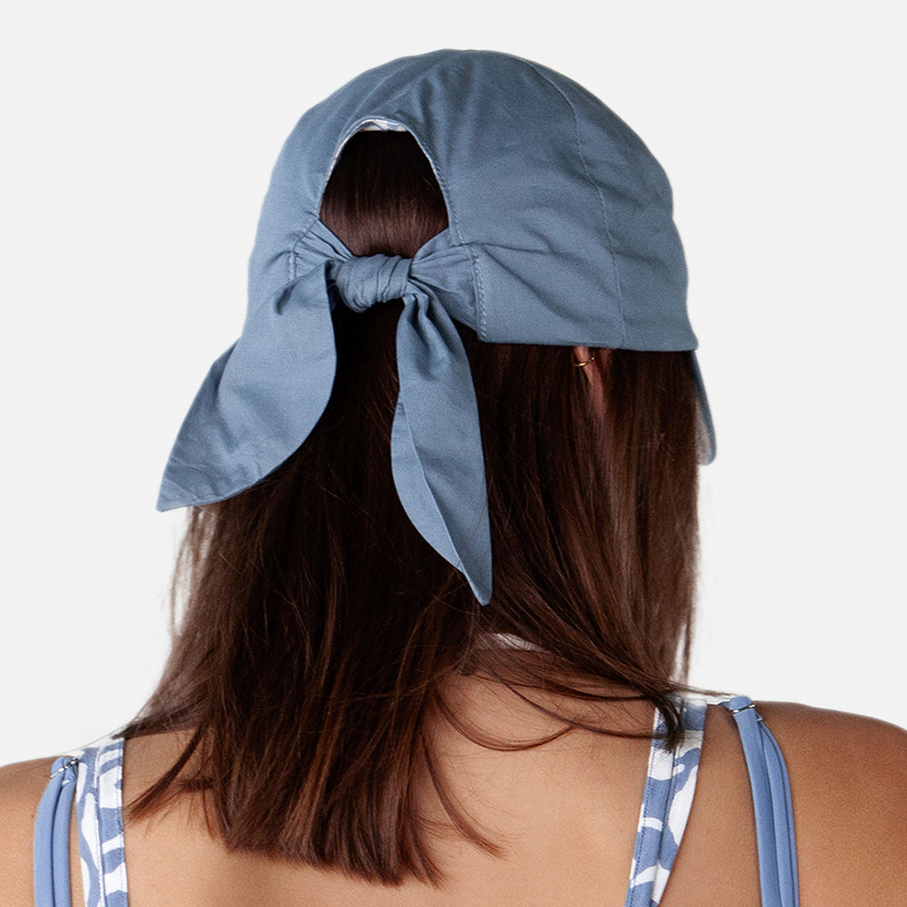 Barts Wupper Sonnenhut aus Baumwolle - Mittelblau