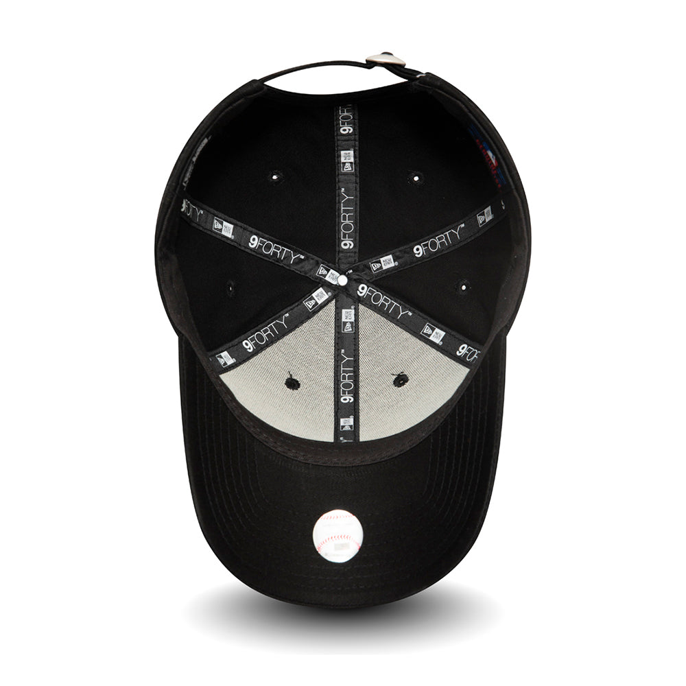 New Era 9FORTY L.A. Dodgers Baseball Cap - MLB League Essential - Schwarz auf Schwarz