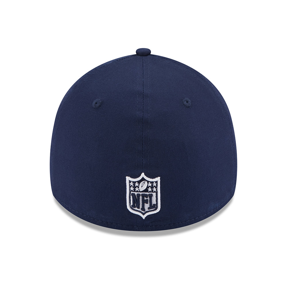 New Era 39THIRTY New England Patriots Baseball Cap - NFL Comfort - Marineblau