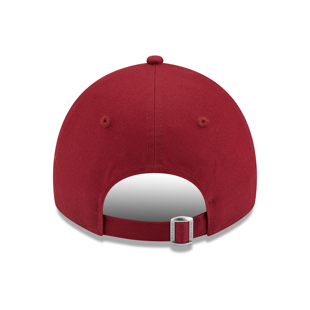 New Era 9TWENTY New York Yankees Baseball Cap - MLB League Casual - Kardinalrot-Weiß