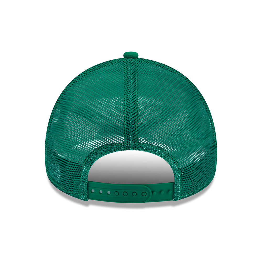 New Era A-Frame L.A. Dodgers Trucker Cap - MLB League Essential II - Malachitgrün-Weiß