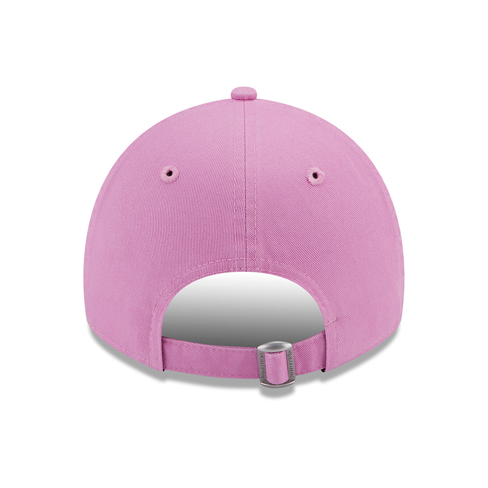 New Era Damen 9TWENTY Baseball Cap aus gewaschener Baumwolle - Rosé-Scharlachrot