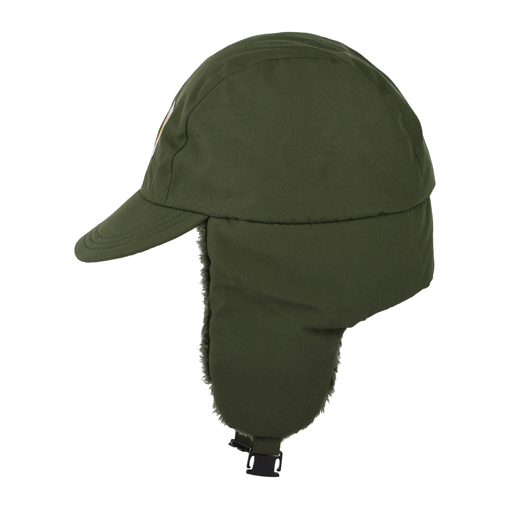 Carhartt WIP Alberta Baseball Cap mit Ohrenklappen - Zypresse