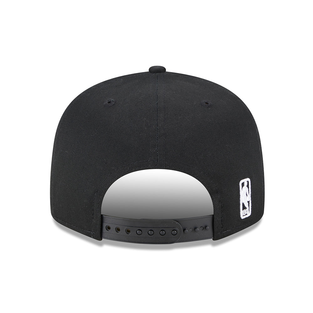 New Era 9FIFTY Milwaukee Bucks Snapback Cap - NBA Split Logo - Schwarz