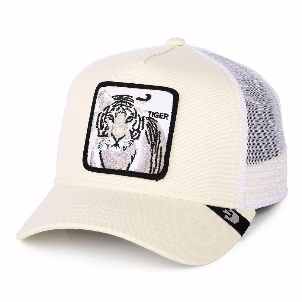 Goorin Bros. White Tiger Trucker Cap - Weiß