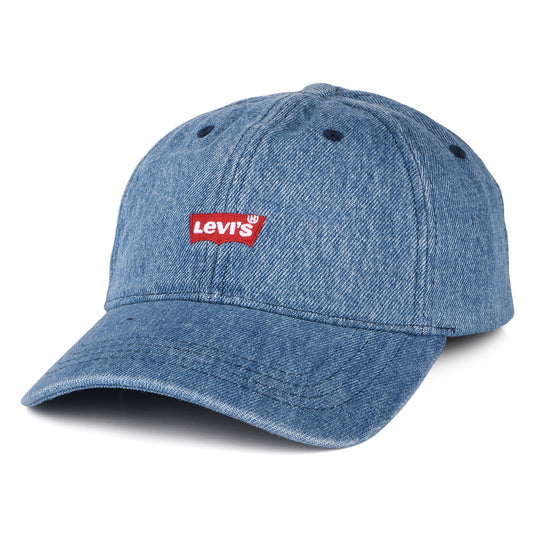 Levi's Housemark Denim Baseball Cap - Blau