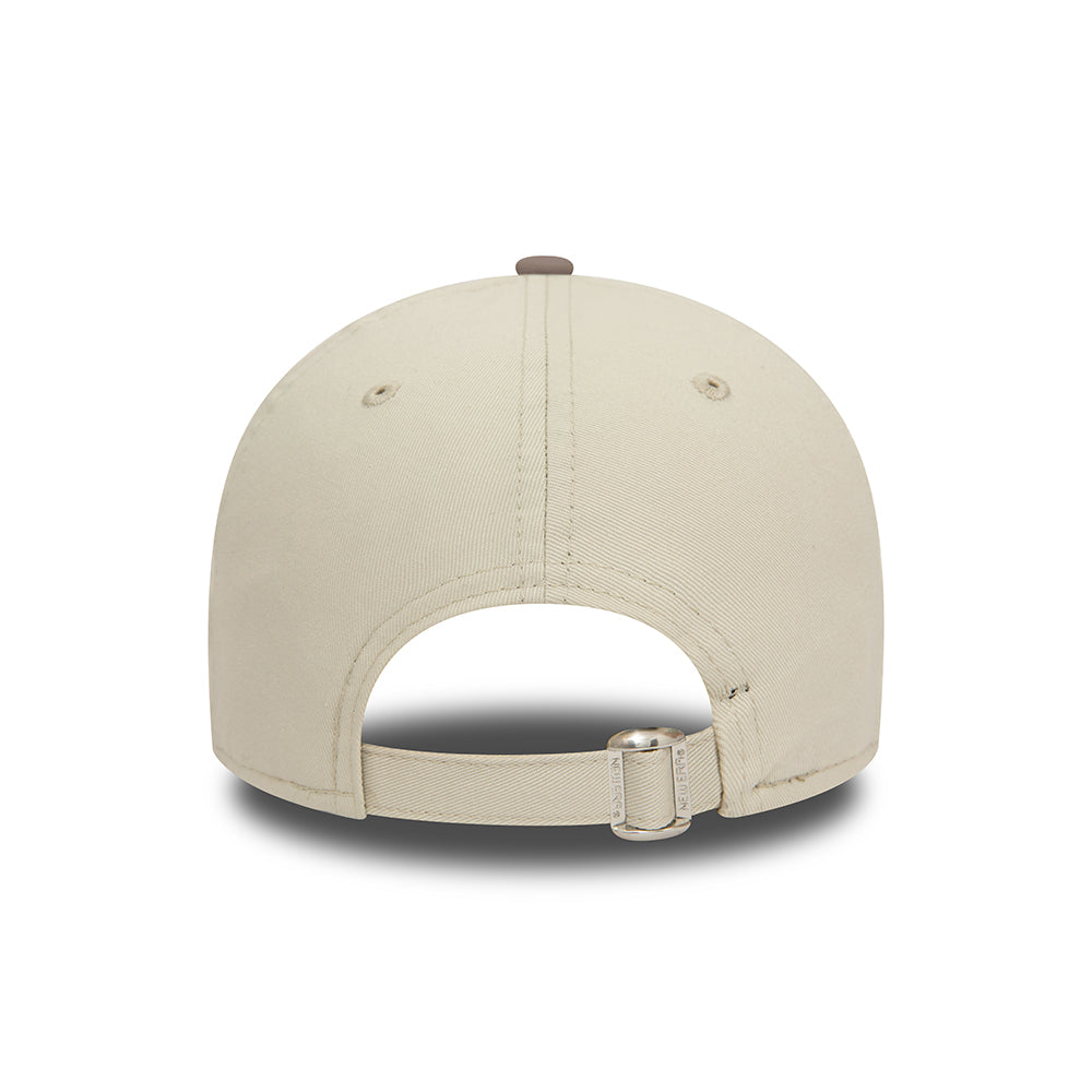 New Era 9FORTY Pittsburgh Pirates Baseball Cap - MLB White Crown - Elfenbein-Taupe