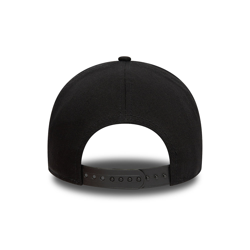 New Era 9FORTY A-Frame Chicago Bulls Snapback Cap - NBA Seasonal - Schwarz