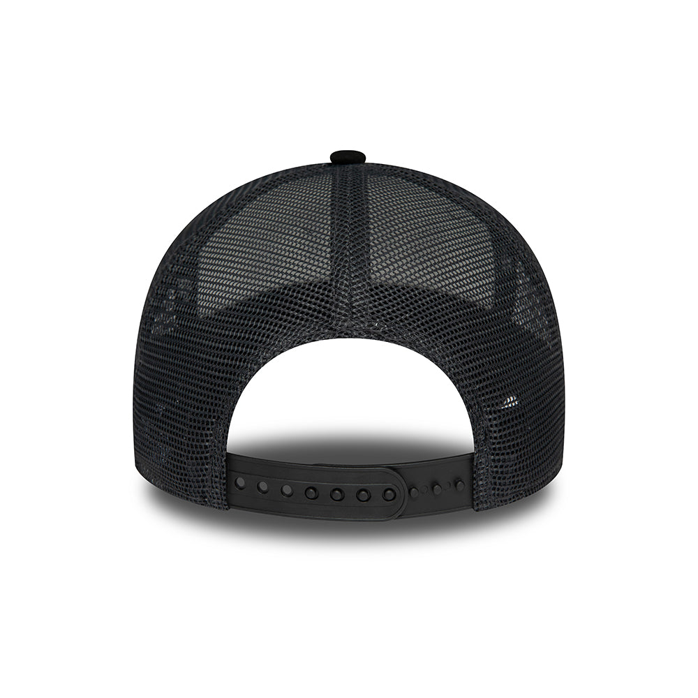 New Era A-Frame Brooklyn Nets Trucker Cap - NBA Retro - Weiß-Schwarz