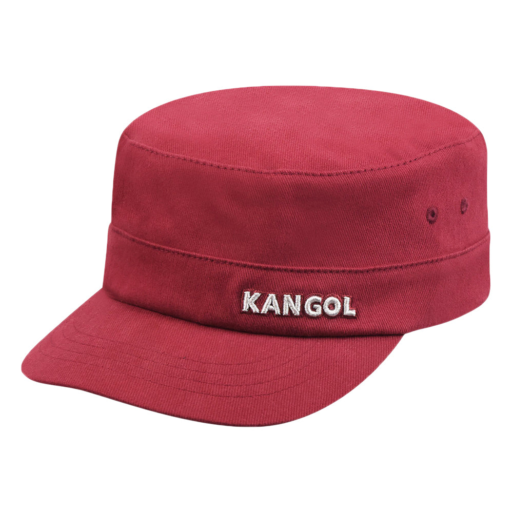 Kangol Feldmütze II aus Baumwolle - Kardinalrot