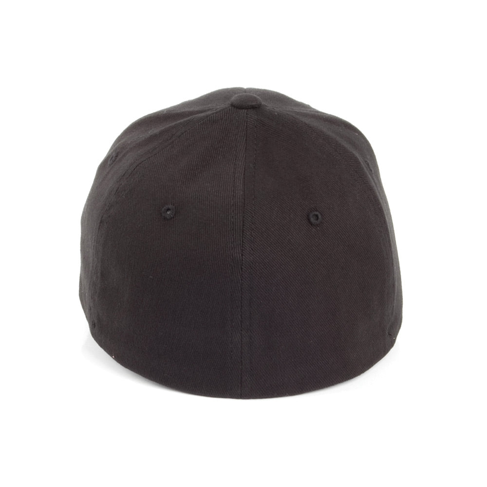 FlexFit Mid-Pro Cap - Schwarz