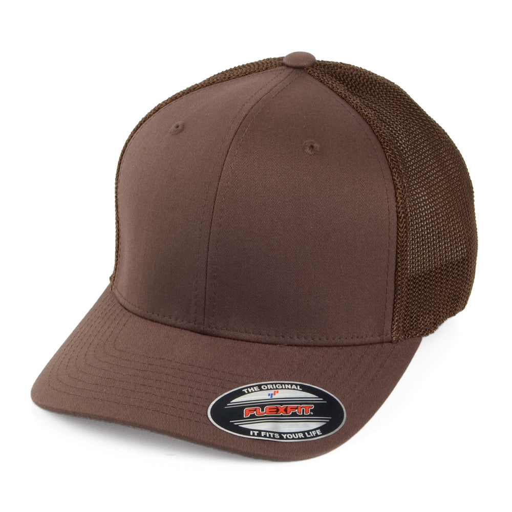 FlexFit Tonal Trucker Cap - Braun