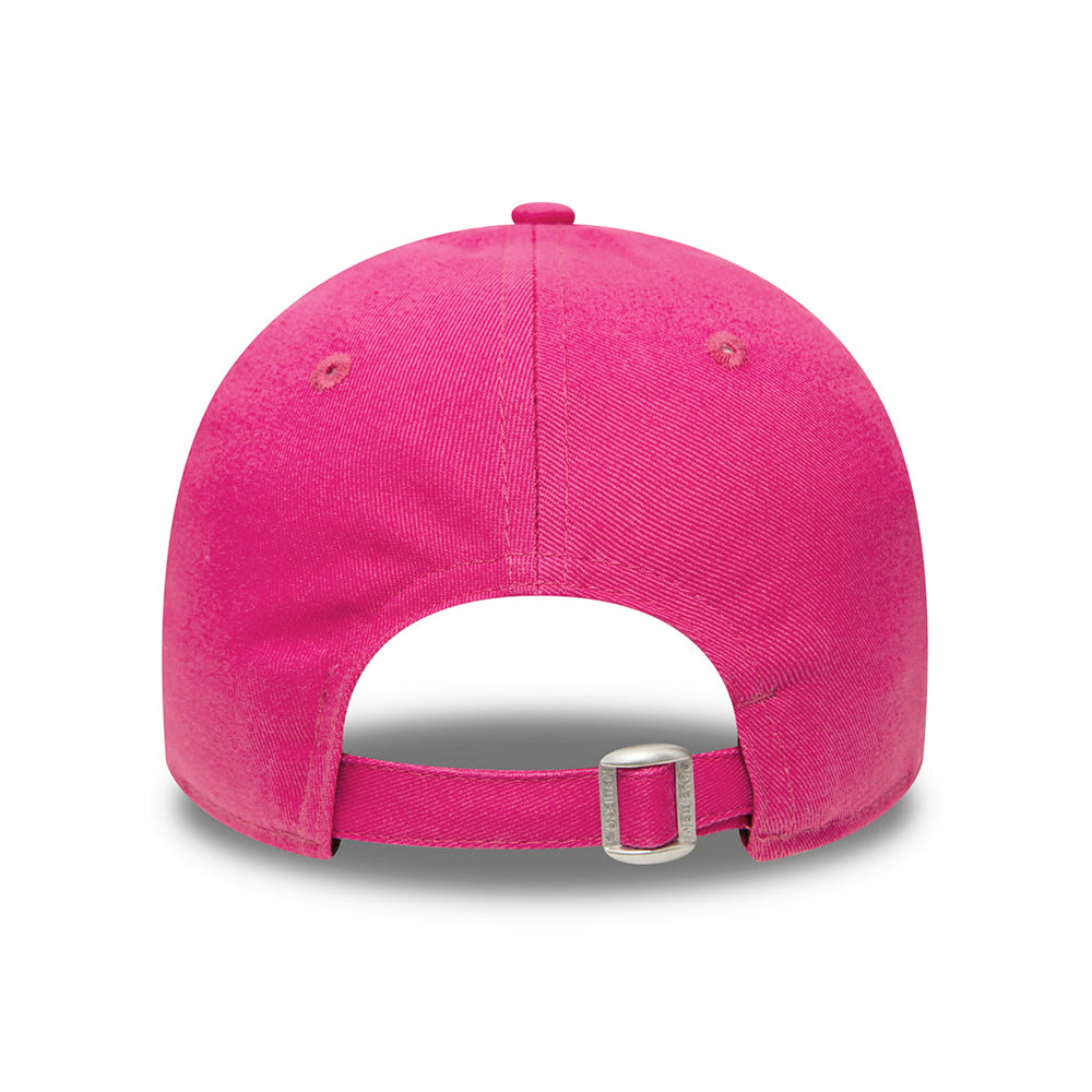 New Era Damen 9FORTY New York Yankees Baseball Cap - MLB League Essential - Rosa