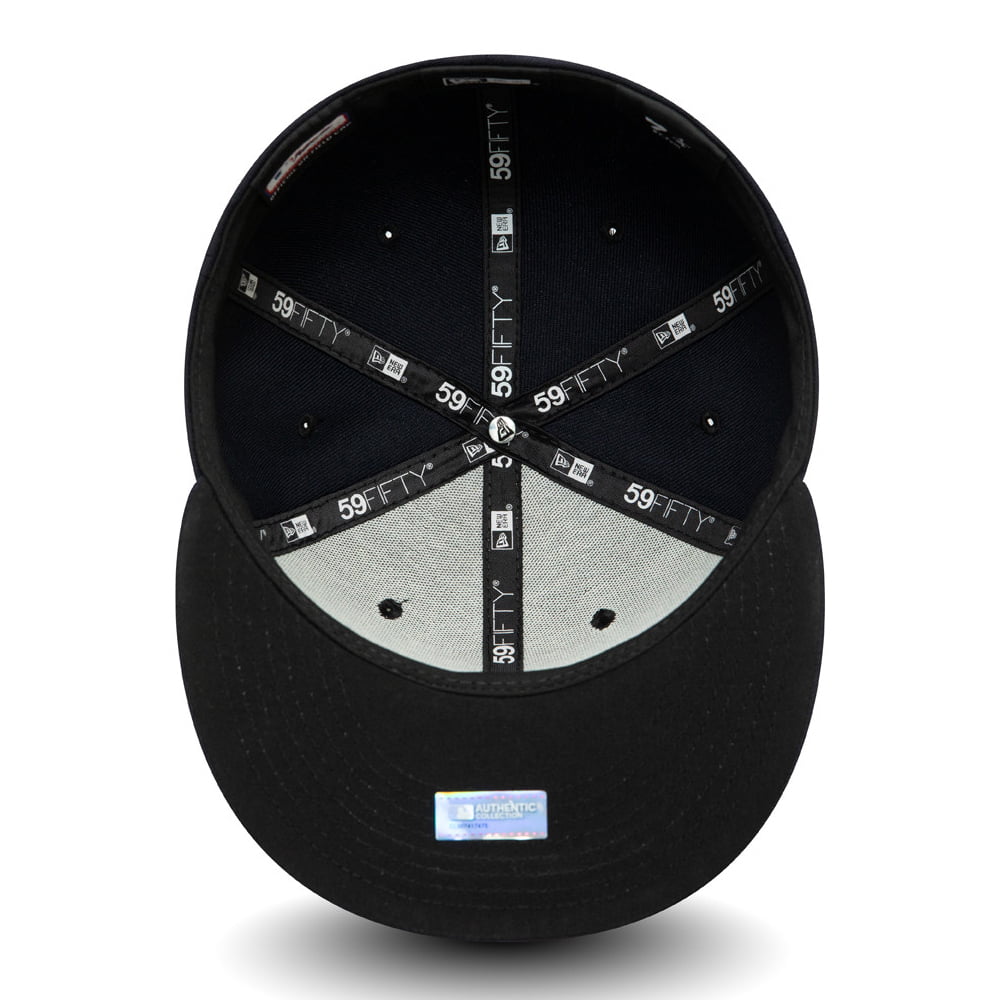 New Era 59FIFTY Houston Astros Baseball Cap - MLB On Field AC Perf - Marineblau