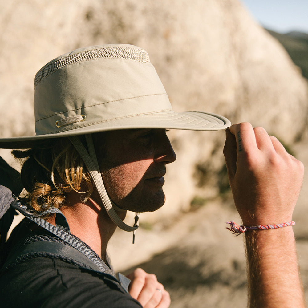 Tilley LTM6 Airflo Knautschbarer Sonnenhut - Khaki