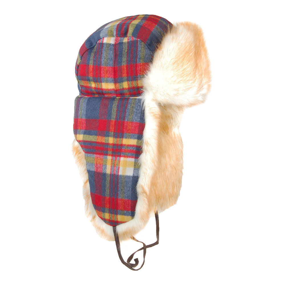 Kangol Massive Fliegermütze - Marineblau-Rot