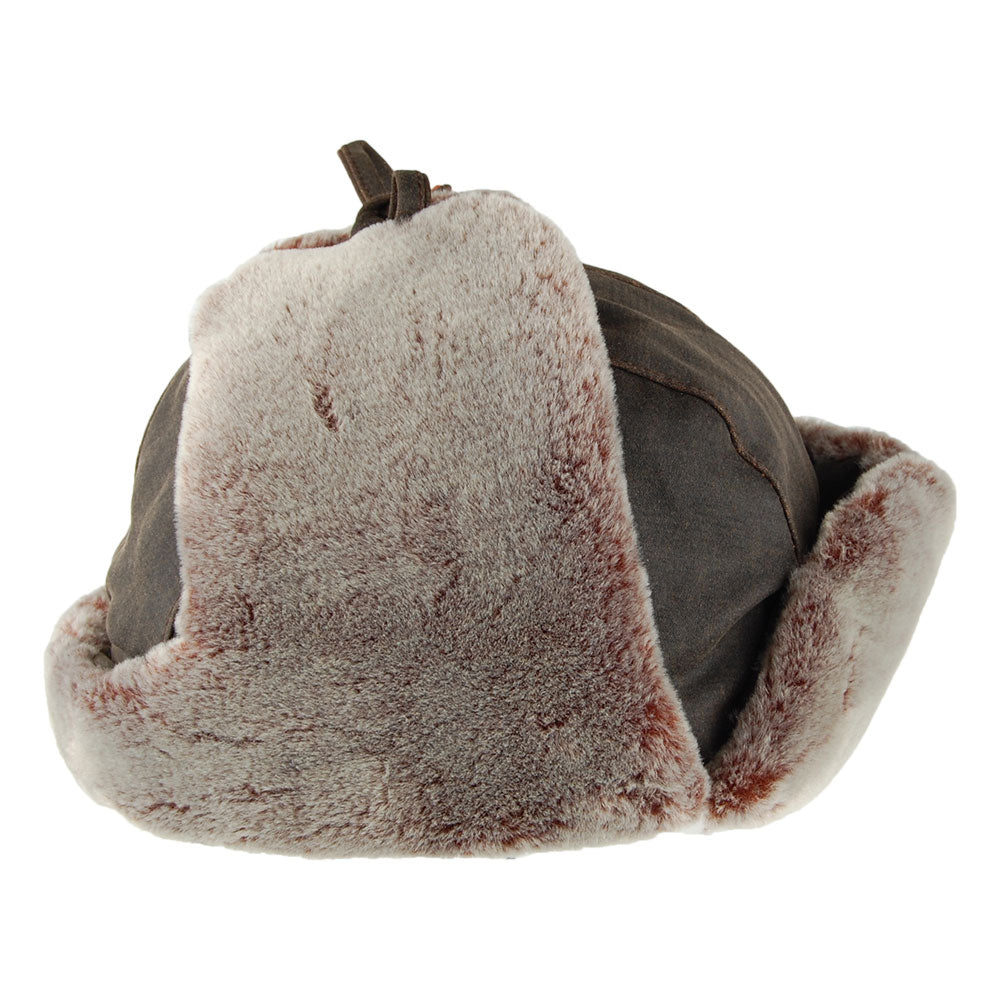 Stetson Cope Fliegermütze Bomber Wasserabweisende - Braun