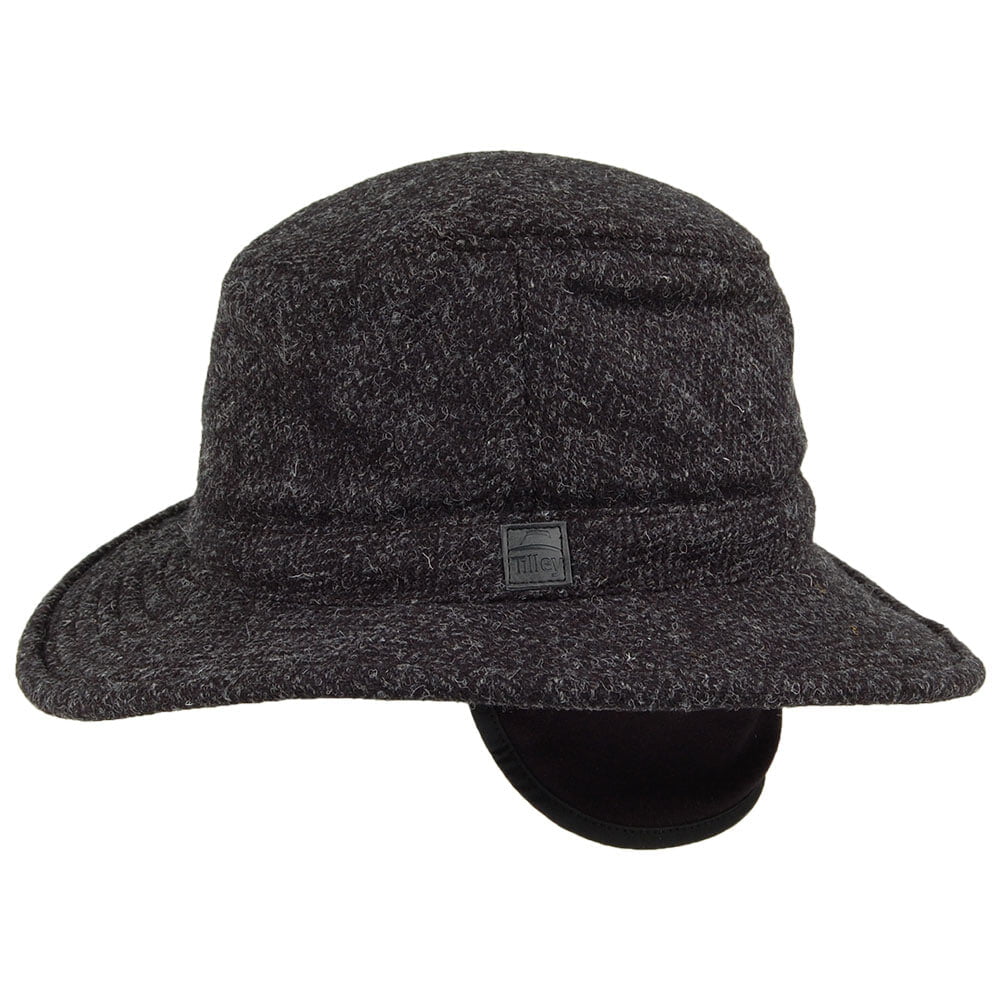 Tilley TW2HT HARRIS TWEED Winter Hut - Anthrazit