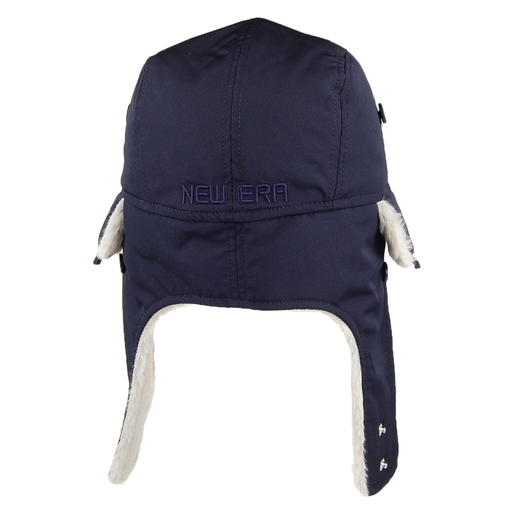 New Era Tech Fabric Fliegermütze - Marineblau-Grau