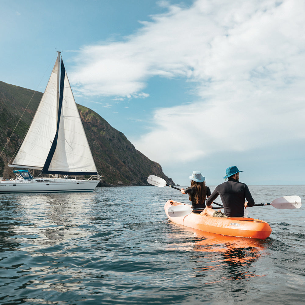 Tilley TWS1 Paddlers Packbarer Sonnenhut - Blau