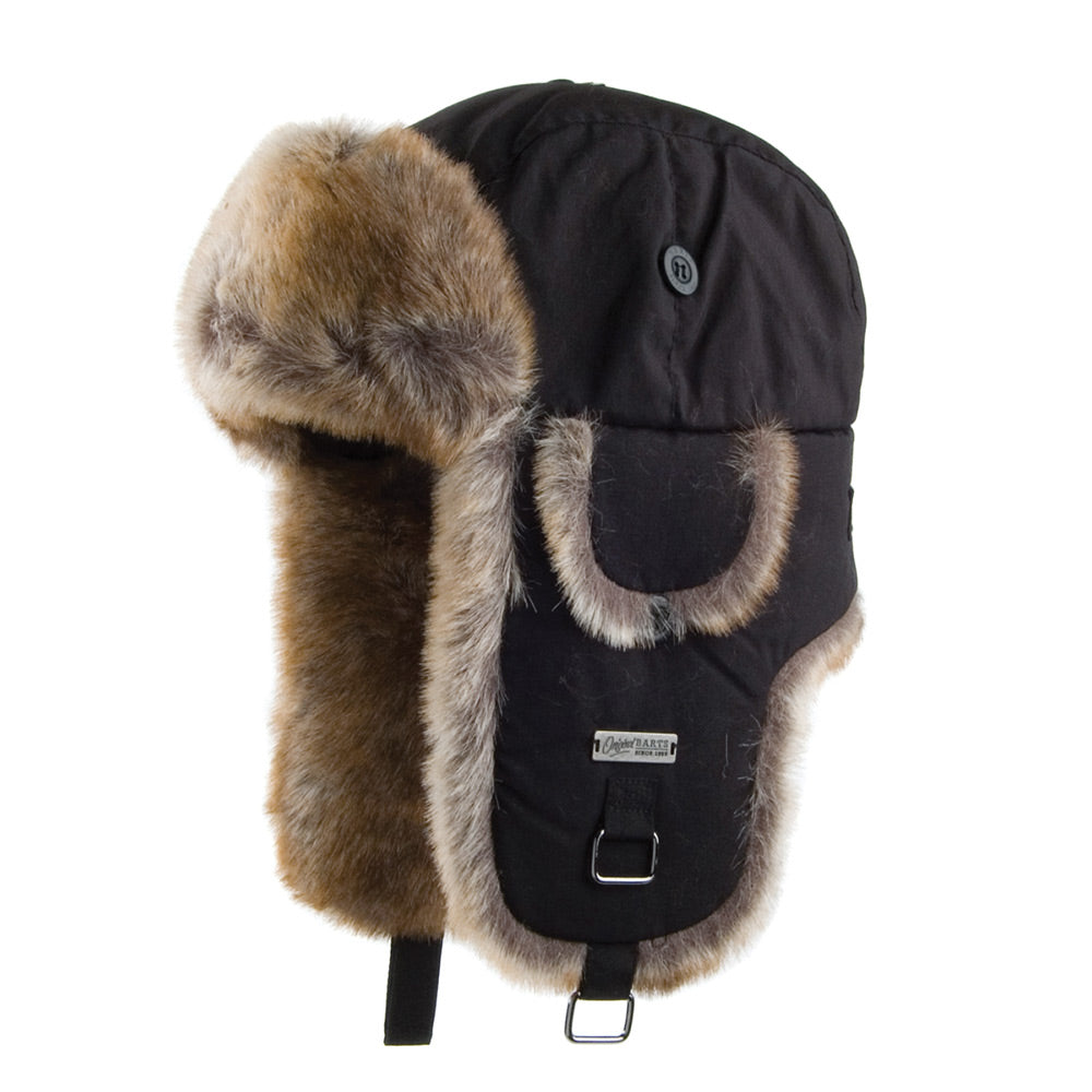Barts Kamikaze Wasserfester Fliegermütze - Schwarz