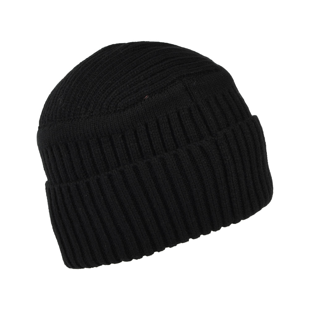 Timberland Gulf Beach Gerippte Beanie Mütze - Schwarz 2017