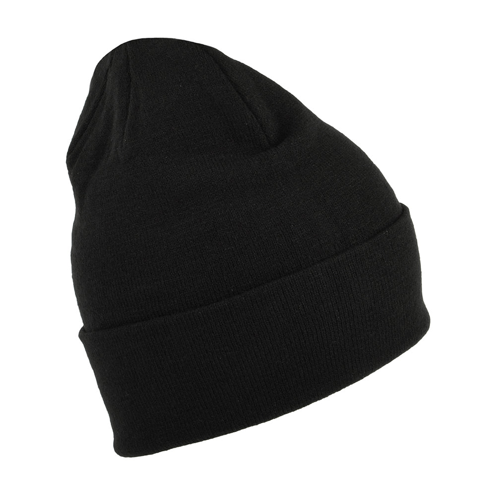 Lyle & Scott Basic Beanie Mütze - Schwarz