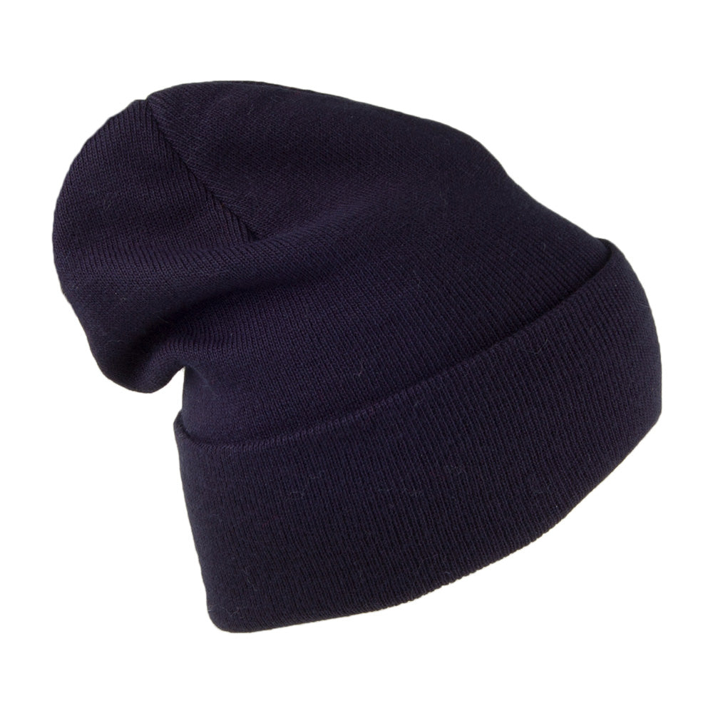 Levi's Oversized Batwing Beanie Mütze - Marineblau