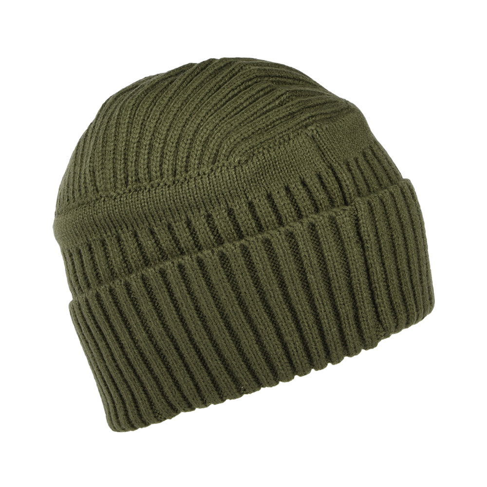 Timberland Gulf Beach Beanie Mütze gerippte - Olivgrün