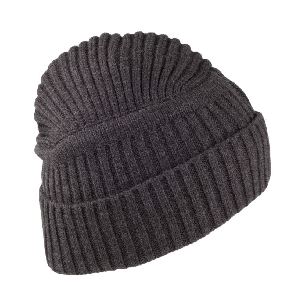 Timberland Hats- Gulf Beach Gerippte Beanie Mütze - Anthrazit