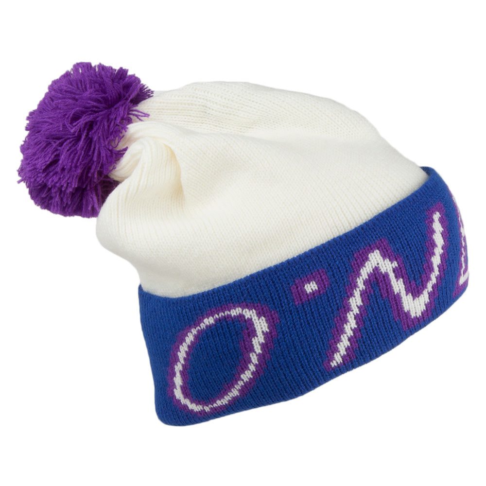 O'Neill Big O'Neill Beanie Mütze - Lila-Weiß